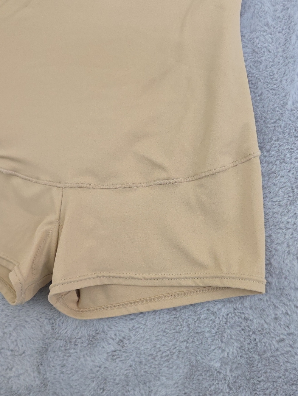 Maidenform Nude High Waist Shapewear Shorts Tummy Control Size L/6 - Picture 4 of 11